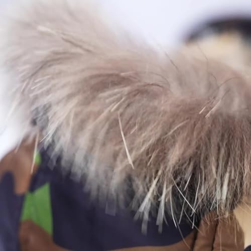 Kids Long Heavyweight Hooded Puffer Jacket Camouflage Winter Coat Boys Girls Insulated Parka with Fu𝐫 Hood Toddler Boy2