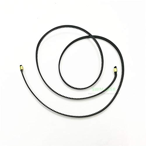 Gimax Creality Ender-3/3S CR-10 Replacement X/Y axis Timing Belt GT2-6mm for Creality CR-10S / Ender-3 3D Printer Parts - (Size: CR-10 Y axis Belt)