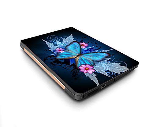 Image of GalaxsiaTM Butterfly D17 Vinyl Laptop Skin /Sticker /Cover /Decal Compatible for Any 14 inch Inches Laptop (Hp /Dell /Sony /Acer /Lenovo /Asus. Etc) Or Notebook.