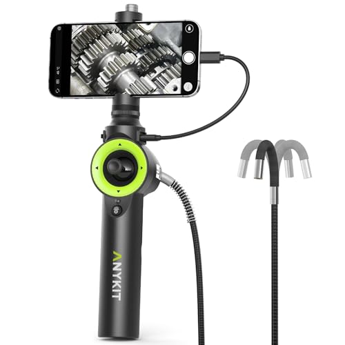 Anykit 360° Borescope: 0.26in Articulating Cam