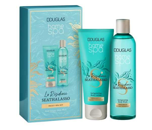 Douglas- Home Spa - La Résidence Seathalasso - Daily Spa Set - Body Lotion 200ml + Body Wash 300ml