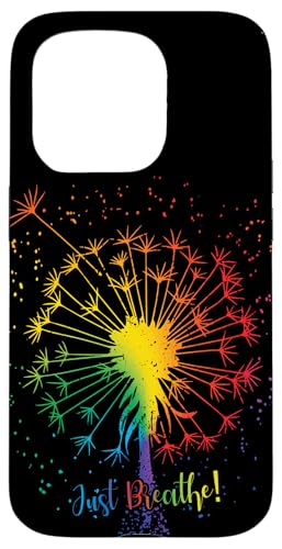 Dandelion Wildflower �^���|�| �K�[�f�� �u���[�Y ���C���{�[�t�����[ �X�}�z�P�[�X iPhone 15 Pro �p