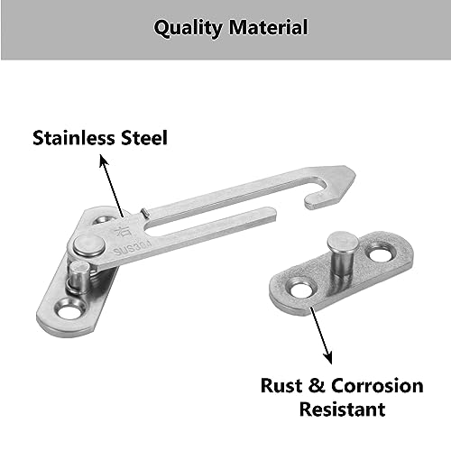 ZOFUN 8 Packs UPVC Window Restrictor Locks - Image 3