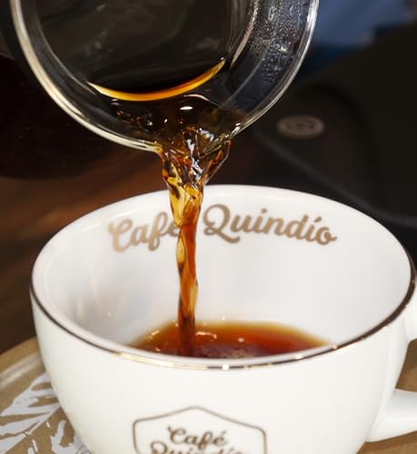 Image of Cafe Quindio Medium-Dark Roast 100% Colombian Excelso Whole Bean Arabica Coffee - Gourmet Espresso Intense - 35 Ounce (Pack of 1)