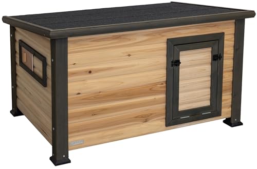 Kerbl Hobbyfarming Poulailler pour Canards et oies Duck Town XL, 115x77x67 cm, Maison pour Canards, poulailler pour Petits Animaux, épicéa, oies, Petits Animaux
