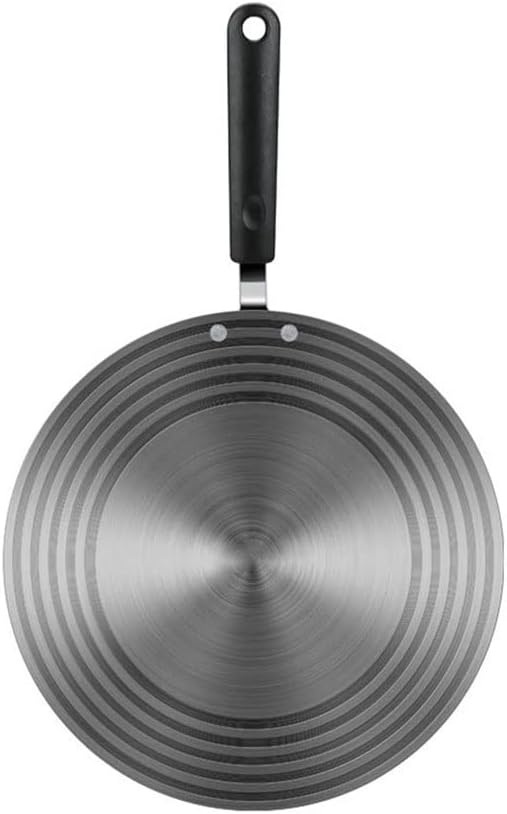 Thawing Plate Heat Diffuser for Gas Stove Non Slip Pot Protection Aluminum Alloy Round Thawing Plate with Handle(28cm 11.02inch)
