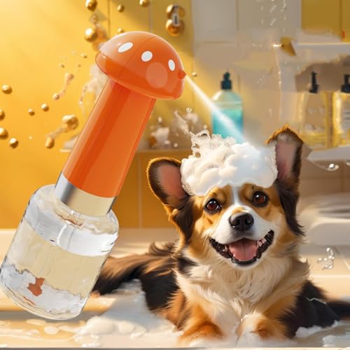 Dispensador de para cães, dispensador de shampoo de cachorro elétrico | Dispensador de espuma de chu