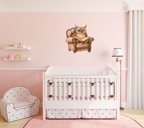 Vinilos Decorativos Adhesivos de Pared con Búhos y Animales miniatura 5