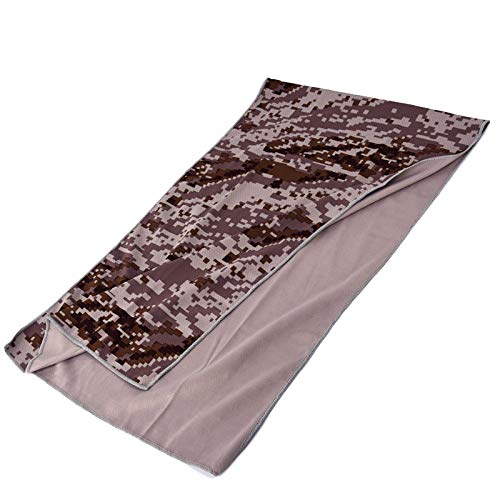 Monland Camouflage Ice Towel Cold Towel Cooling Ice Towel Quick Dry Towel For Outdoor Sports Yoga Fitness Khaki
