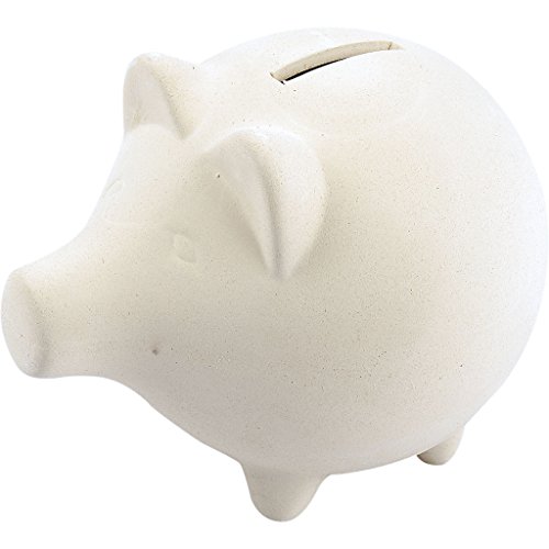 Create Crafts Create Craft - Hucha de cerdito (15 cm, 10 unidades)