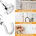 MIN CI 68Pack Super Strong Magnetic Hooks, 25lbs Heavy Duty Magnetic Hook for Hanging, Rare Earth Neodymium Magnet Hooks, for Cruise Ship Camping Grill Kitchen Fridge Garage Wall