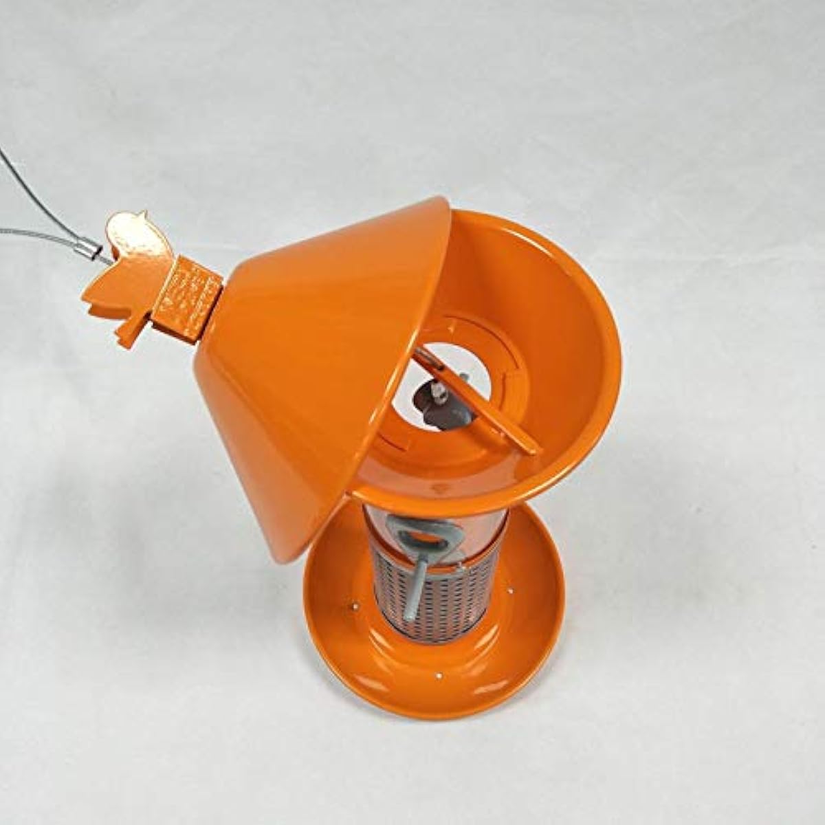 超目玉特価品 バードフィーダー バードフィーダーは ホームガーデンバードフィーダーフィーダー鳥をきれいにすることができる野鳥シードフィーダーハンギングハンギング 野鳥 用 給餌器 吊下げ 小鳥 鳩 野鳥観察 野鳥の餌台 おしゃれ 餌場 えさ台 色 Orange Size