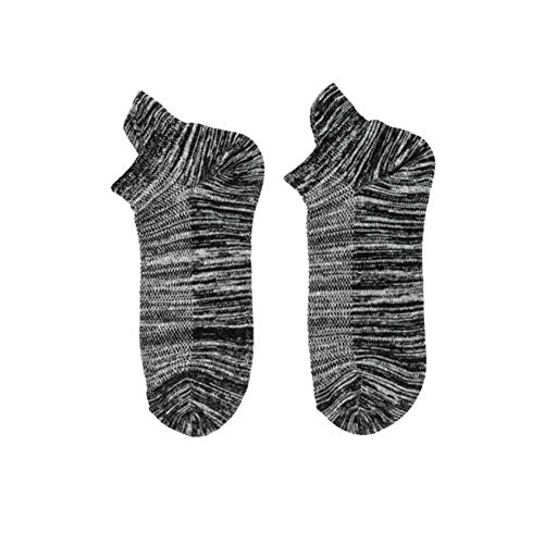 CXKWZ Men'S Socks 5 Pairs Men'S Ankle Socks Summer Autumn Mesh Breathable Cotton Socks Vintage Striped Male Casual Business