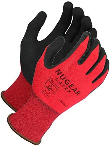 Nugear 12 Pairs Foam Latex Gloves