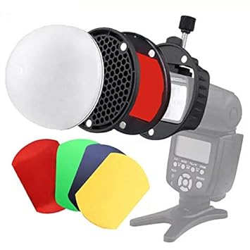 VTS Speed Flash Modifier Accessories (Magnet iffuser with Grid+4Filters)