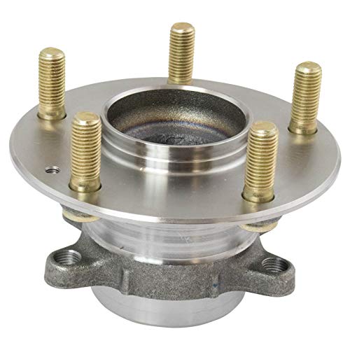 Image of TRQ Rear Wheel Bearing and Hub Assembly Set with ABS Sensor 2 Piece for 16-17 Honda Civic 18-21 Civic Touring LX EX-L Sport EX Sport Touring 2018 LX-P EX-T 18-20 SI 19-22 Insight