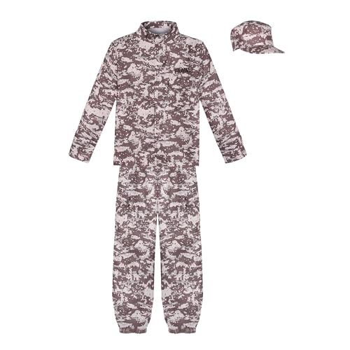 Disfraz de Ejército para Niños 8-10 Años