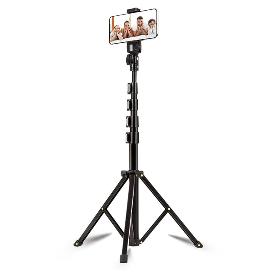 Lapset ハイグレードマグネット式スマホ三脚 165cm Amazon.co.jp: lapset 【Poco'ce掲載 ワンタッチ脱着】 ハイ