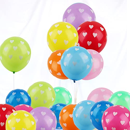 Palloncini Compleanno Colorati Hillylolly 100 Pcs