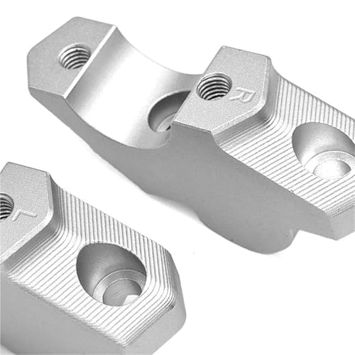 Abrazadera extensión elevador manillar de aluminio mecanizado CNC 6