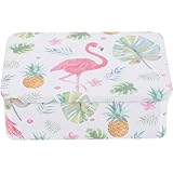 Generic Caja de Hojalata Metálica Pequeña Tapa Deslizante, Caja Vacía para Almacenamiento de Manualidades y Dulces, Portátil y Ligera para Uso Interior y Exterior