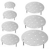 【Design de cuisson efficace】Avec des trous creux pour les pattes, ce plat vapeur permet une bonne circulation de la vapeur et une répartition de la chaleur, pour des résultats de cuisson complets et cohérents.