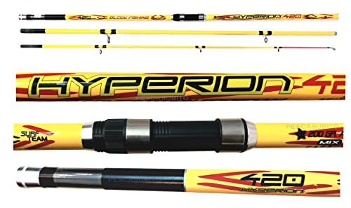 Canna in 3 pezzi azione ripartita, ottima per la pesca a surfcasting pesante, in condizioni di mare mosso oppure per la pesca a teleferica. Costruita in mix carbonio rinforzato. La placca del mulinello è stata posizionata a ben 79Cm proprio per migliorare i lanci a lunghissima distanza. La robustezza di questa canna permette di combattere con pesci anche di svariati chili. Eccellente anche per il rock fishing!