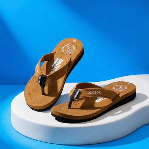 Image of DOCTOR EXTRA SOFT Women's Ortho Care Orthopaedic and Diabetic Feel Good Super Comfort Dr Sliders /Flip-flops /House Slippers [OR-D-16]