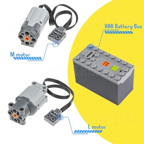 32PCS Power Function Motors Set Compatible with Maior Brand - Image 6