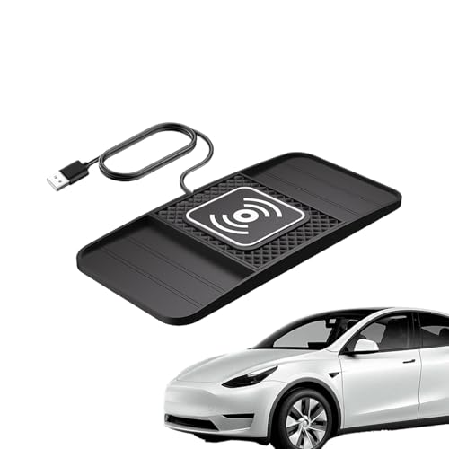 Alfombrilla de carga automática para teléfono y tabletas que evita caídas en curvas