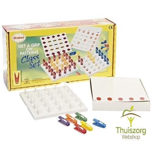 Dot board with pegs: small set