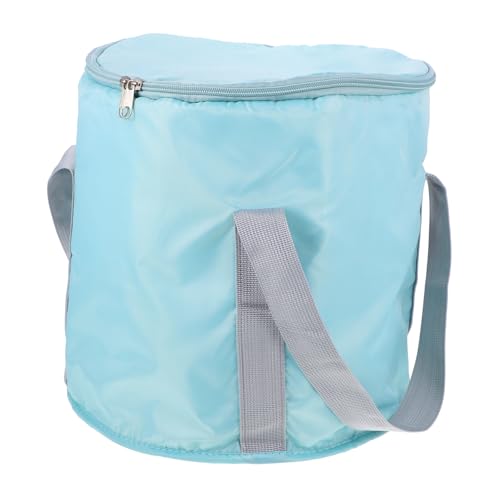 Healeved Faltbarer Wassereimer Tragbares Fußwaschbecken Klappbares Campingeimer Aus Peva Und Polyester Leicht Zu Verstauen Für Camping Reisen Outdoor-aktivitäten Fußbad Für Erwachsene