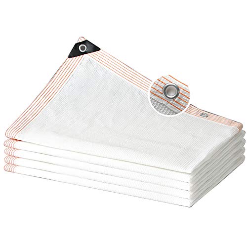 ZXCVASDF Toldo Vela de Sombra, A Prueba de Viento Malla Sombreadora, Anti-UV paño de Sombra, Red de Sombreado para Patio, Valla, Patio Trasero, Porche, césped, Fácil de Colgar,3 * 5m(9.84 * 16.4ft) Cover