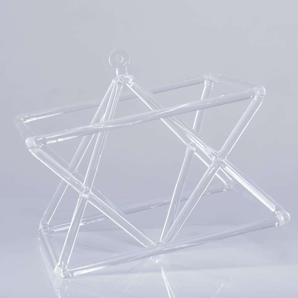 SBCGFY Clear Quartz Crystal Singing Pyramid, Excellent Sound ForMeditation, For SoundMeditation Prayer, Perfect Chakra,