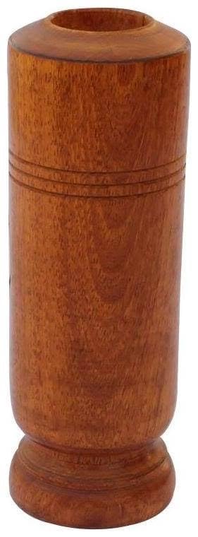 Image of Vijaysar Wood Glass for Diabetes | Ayurvedic Pterocarpus Marsupium Wooden Tumbler | Vijaysar Ki Lakdi Ka Glass | Herbal Sugar Control Bija Wood Drinking Glass