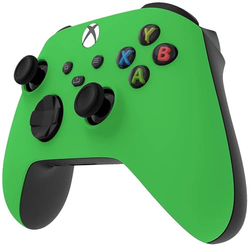 Image of Custom Controllerzz Wireless Controller for Microsoft Xbox Series X /S & Xbox One - Custom Soft Touch Feel - Custom Xbox Series X /S Controller (X /S Green)