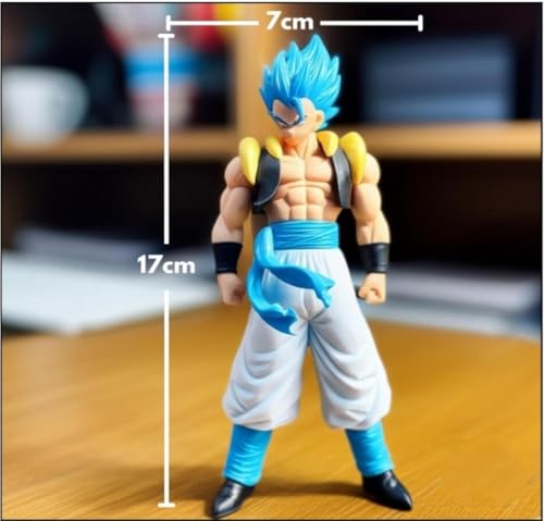 Image of Dragon Ball Super Gogeta Blue Action Figure | 18 cm Super Saiyan Blue Gogeta PVC Anime Collectible Model Toy Figurine for Home Decor