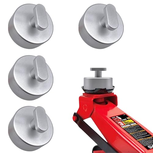 Image of 4PCS Lifting Jack Pad for Chevy Corvette C5 C6 C7 Puck Jack Point Billet Upgraded Aluminum Lift Point Adapter