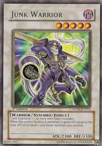 Junk Warrior (DP08-EN012) - Duelist Pack 8 Yusei Fudo - 1st Edition - Rare