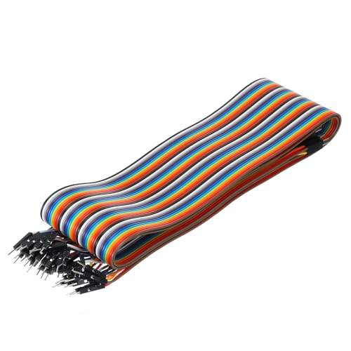 Câble platine d'expérimentation 40 broches mâle-mâle long 100cm