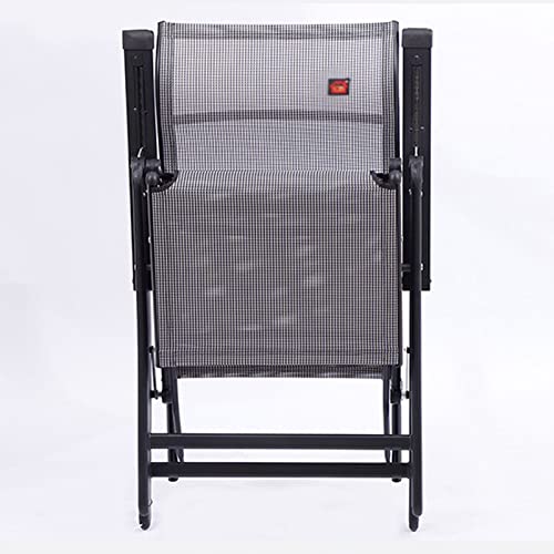 Chaise zero gravity pliable et robuste supportant jusqu'à 200kg pour jardin - 7