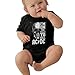 Pimkly ACDC - Body de manga corta unisex para bebé