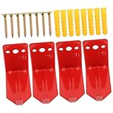 Photo Gallery valiclud 4 pezzi supporto estintore da parete rosso con ganci resistenti e kit fissaggio per cartongesso portata lb montaggio sicuro per estintori casa Photo Gallery valiclud 4 pezzi supporto estintore da parete rosso con ganci resistenti e kit fissaggio per cartongesso portata lb montaggio sicuro per estintori casa