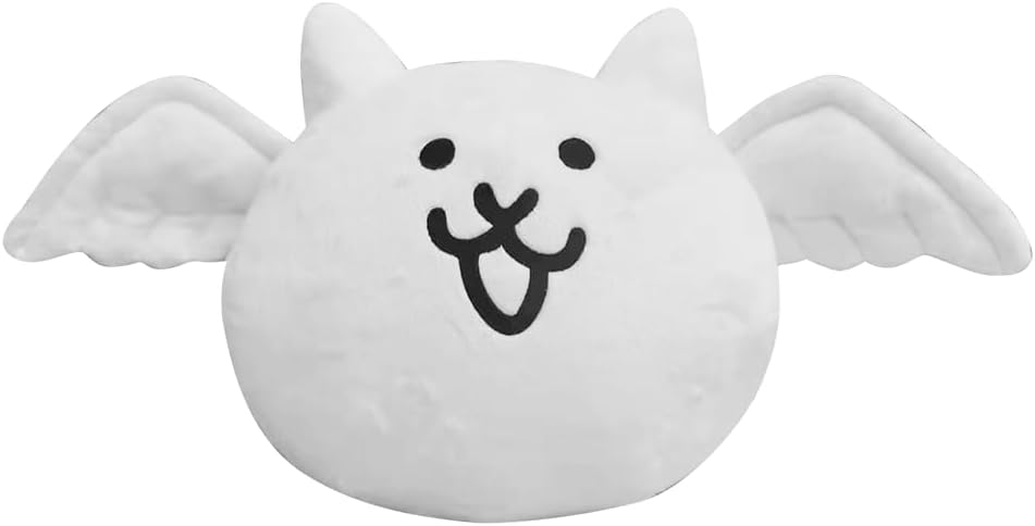 にゃんこ大戦争 PONOS Official The Battle Cats Plush - Bird Cat Plushie - 9 Inch Collectible Battle Cats Soft Stuffed Animal
