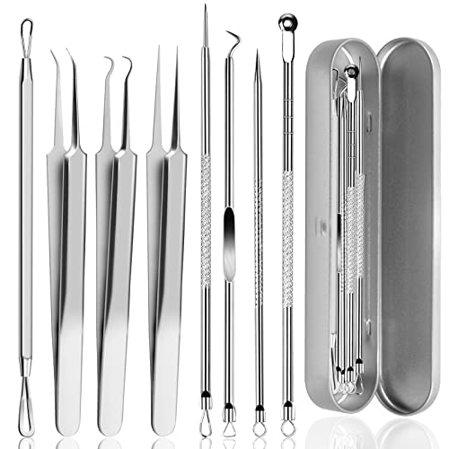 Jinlaili 8PCS Punti Neri Rimozione Strumenti