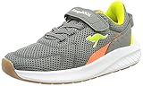 Bolsillo secreto KangaROOS K-Fort Jag Ev, Zapatillas, Gris y Lima, 32 EU