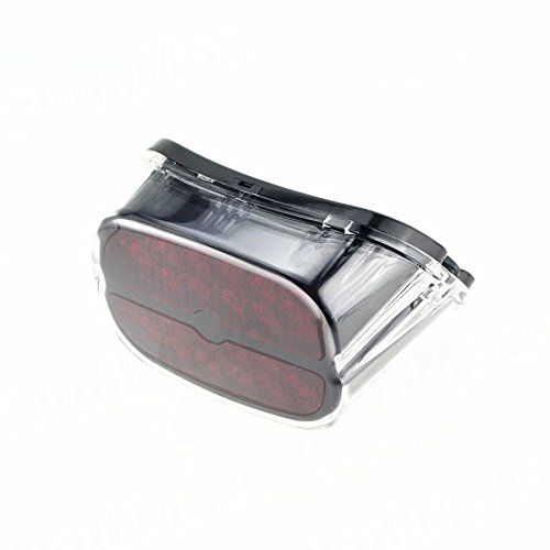 Motociclo Luce targa luce freno a LED per Harley Cross Bones FLSTSB Sportster 1200 883 XLH1200 FLHR