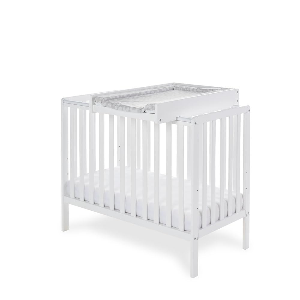 Obaby Space Saver Cot Top Changer – White – Compact Changing Station for Space Saver Cots