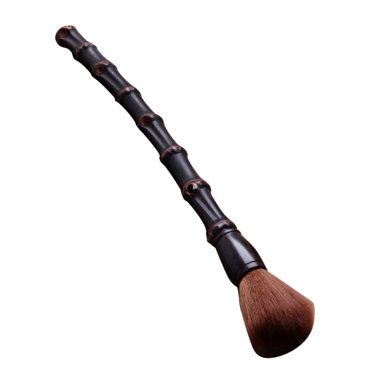 FOMIYES Traditional Chinese Kungfu Tea Brush Bamboo Root Carved Teapot Cleaning Pen Home Tea House Accessory