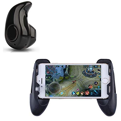 Raptas Gamepad JL01 for pubg etc with Adjustable Joystick to Enhance The Gaming Experience Works with All Smartphoneswith Fitness & Jogging Mini Invisible S530 Kaju Hands-Free Bluetooth Headset [video game]